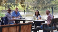 De izquierda a derecha: Julio Cantera, José Lez, Fernanda Montes de Oca, y Nestor Merino.